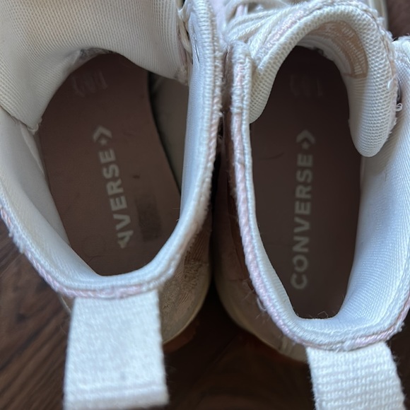 Converse Chuck Taylor Jacquard Platform Hightop Sneakers 9 - Picture 12 of 15